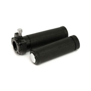 Assemblaggio acceleratore in stile OEM con impugnature, cavo singolo. Nero
