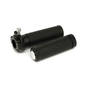 Assemblaggio acceleratore in stile OEM con impugnature, doppio cavo. Nero