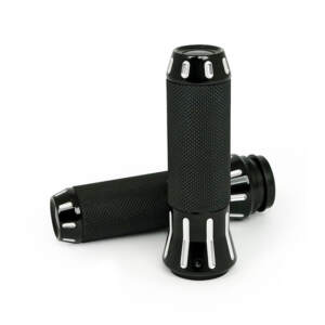 Cobra, impugnature in alluminio pressofuso – CC Black