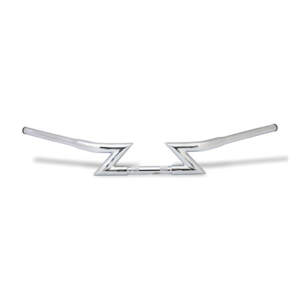Manubrio ''Z-Bar'' da 1-1/4". Cromato