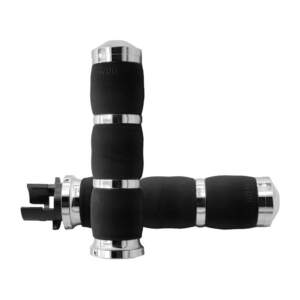 Manopole cromate Avon con ammortizzatore d'aria
