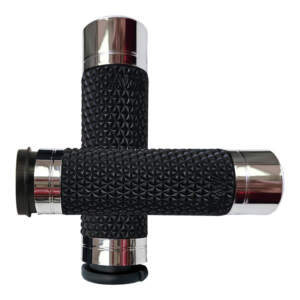 Manopole Avon, manopole K25 e‑throttle. Black chrome