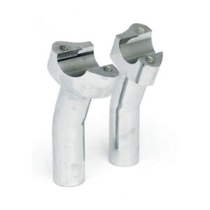Risalzi pullback in alluminio forgiato, sollevamento di 4-1/2". Cromato