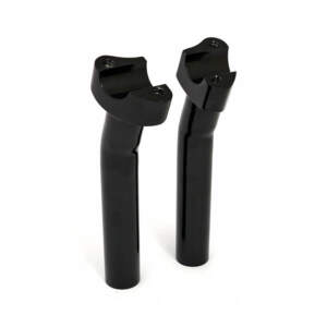 Risalzi in alluminio forgiato pullback, sollevamento 7". Nero