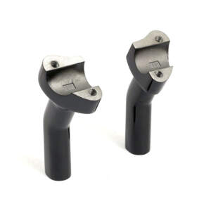 Sollevatori pullback in stile OEM, senza morsetto superiore – Sollevamento 4,5" – Nero