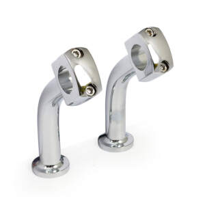 Set sollevatore Domed Pullback, sollevamento 5" cromato
