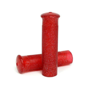 Manopole Anderson 1" glitter rosse