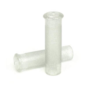 Manopole Anderson 7/8" glitter trasparenti