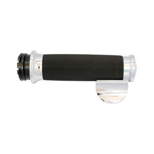 Manopole Avon Custom Contour, gomma cromo/nera