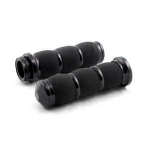 Avon, set di impugnature Air Cushioned, anodizzato nero