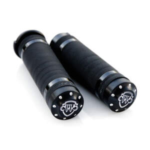 Cult-Werk, impugnature per manubrio scanalate da 1" / 25,4 mm. Nero