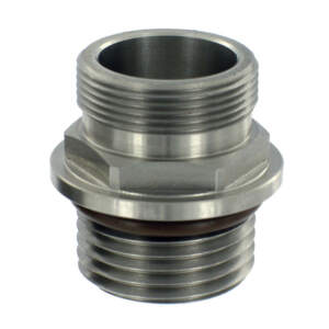 MCS, adattatore serbatoio carburante EFI a carburatore. Acciaio inox