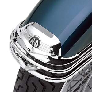 Parafango Anteriore 21 Pollici Per Harley Touring, Electra Glide, Road King, Effetto Carbonio