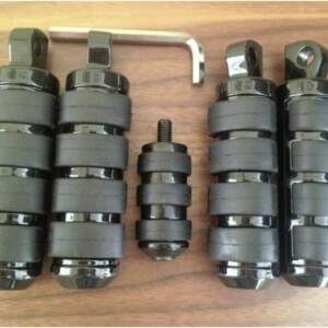 PEDALINI PEDANE HARLEY DAVIDSON BOBBER DYNA FAT BOB STREET BOB WIDE GLIDE CUSTOM