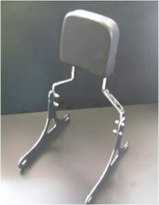 Sissy Bar Harley Davidson Sportster 883/1200 - Schienalino Avec Fixation Rapide - Occasion
